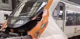 ACCIDENT TREN BARCELONA