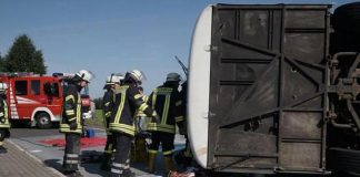 accident autocar germania