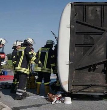 accident autocar germania