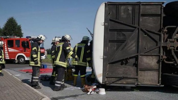 accident autocar germania