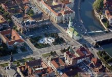 Oradea vazuta din balcon