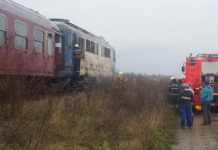 locomotiva a luat foc in judetul Mures