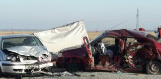O familie întreagă spulberată într-un accident! O fetiță de 12 ani a murit pe loc, părinţii sunt în stare critică accident mortal dolj