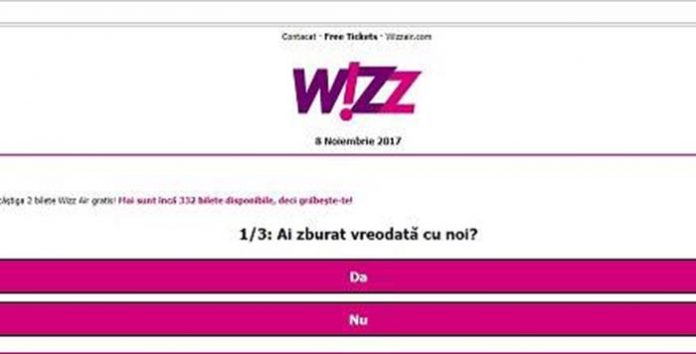 inselaciune cu bilete wizz air