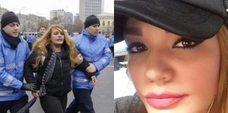 Angelica Serban - protest Rezist