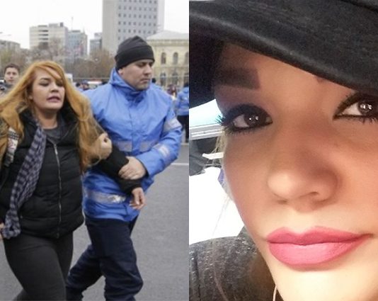 Angelica Serban - protest Rezist