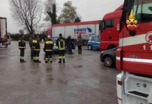 sofer de TIR mort in Venetia