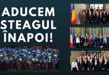 Un grup de români străbate Europa ca să aducă de la Bruxelles la Guvernul României steagul Uniunii Europene aducem steagul inapoi