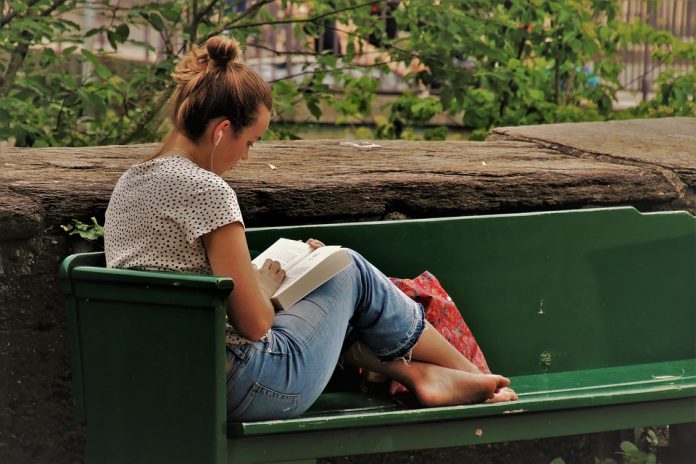 lectura in park