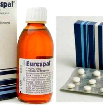 Nu este doar Eurespal! Denumirile comerciale ale siropurilor retrase de piață ce conțin clorhidrat de fenspiridă