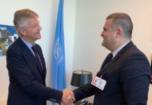 Ministrul Gabriel Leș reafirmă în SUA rolul țării noastre de contributor activ la misiunile şi operaţiile ONU de menținere a păcii